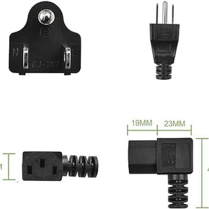 90 degree power cable